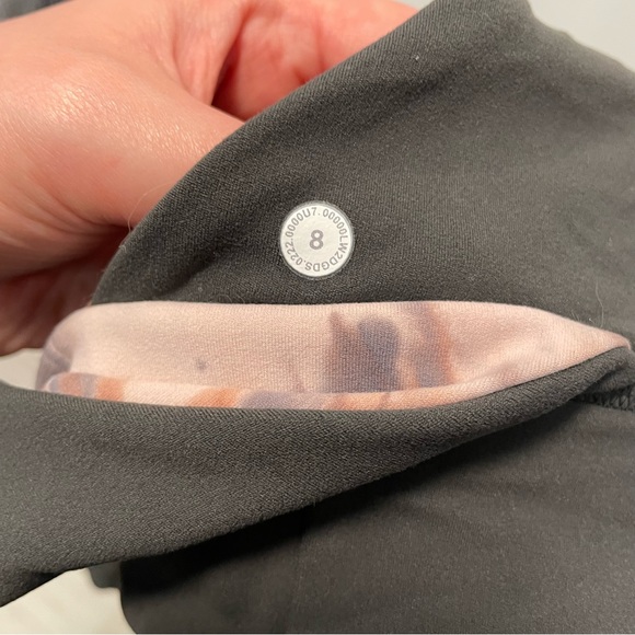 Lululemon Align Bra A/B- Diamond Dye Seashell Smokey Topaz/ Graphite Gray - Picture 5 of 6